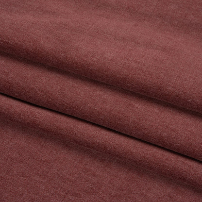 Polyester and Cotton Upholstery Velvet - Orchid - Corry Collection Folded