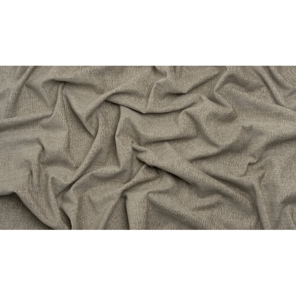 Chenille Upholstery Woven with Latex Backing - Chrome - Lovell Collection Full