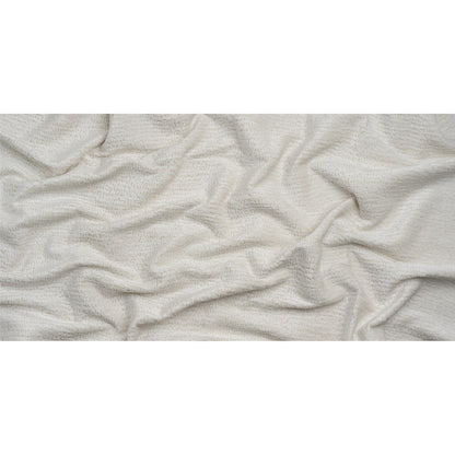 Textured Upholstery Chenille - White Hot - Odie Collection Full