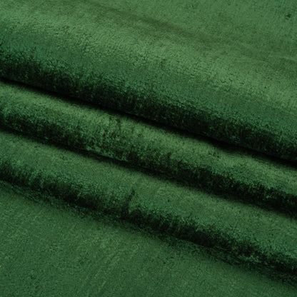 Upholstery Chenille - Emerald Monotone Abstract - Timbrell Collection Folded