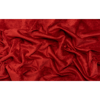 Upholstery Chenille - Red It Monotone Abstract - Timbrell Collection Full