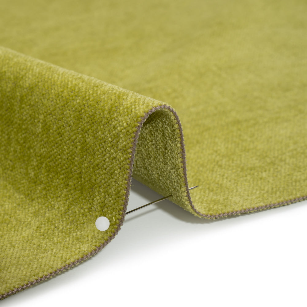 Upholstery Chenille with Latex Backing - Apple - Tonnet Collection Detail
