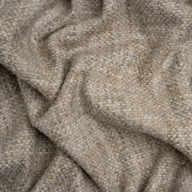 Tweed Upholstery Boucle with Latex Backing - Mineral - Algrove Collection