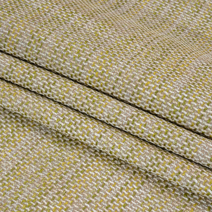 Vernon Grass Upholstery Tweed Folded