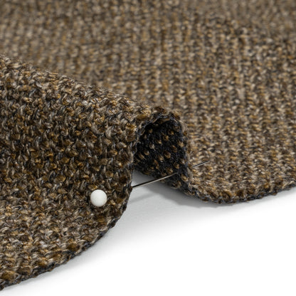 Upholstery Tweed with Latex Backing - Espresso - Wyverstone Collection Detail