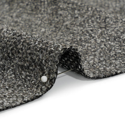 Upholstery Tweed with Latex Backing - Smoke - Wyverstone Collection Detail