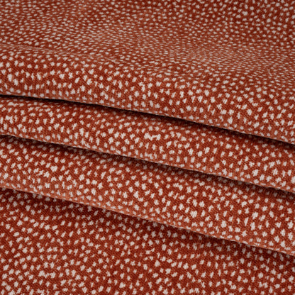 Upholstery Chenille - Blaze Spotted - Remus Collection Folded