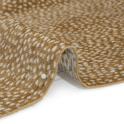 Upholstery Chenille - Curry Spotted - Remus Collection Detail