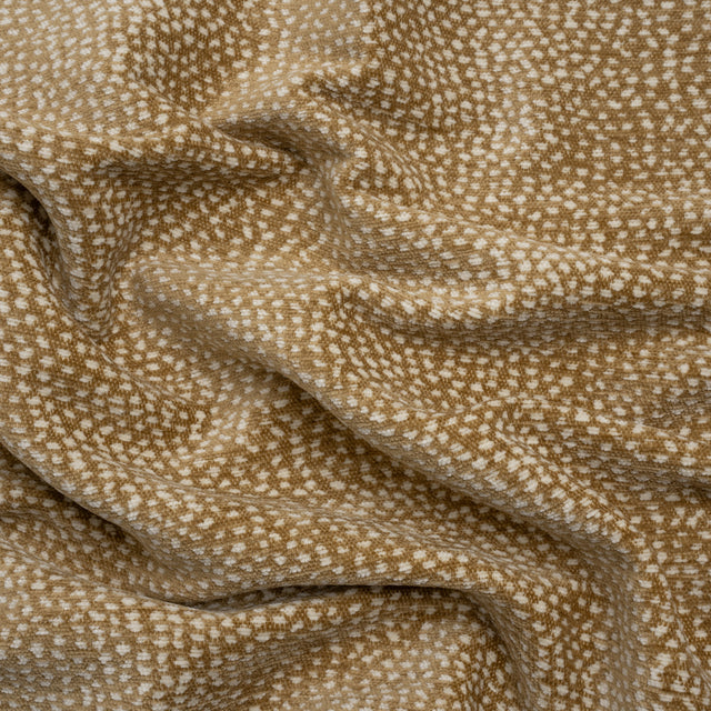 Upholstery Chenille - Curry Spotted - Remus Collection
