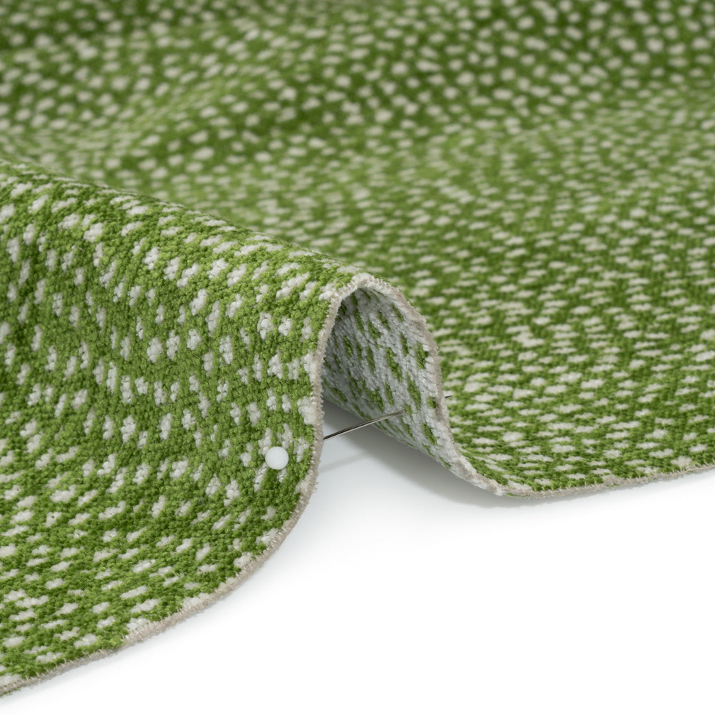 Upholstery Chenille - Glade Spotted - Remus Collection Detail