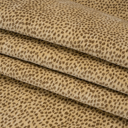 Upholstery Chenille - Nude Spotted - Remus Collection Folded