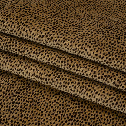 Upholstery Chenille - Nugget Spotted - Remus Collection Folded