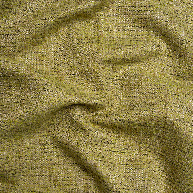 Tweed Upholstery Woven with Latex Backing - Lime - Heath Collection