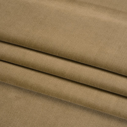 Low Pile Upholstery Velvet - Perfect Taupe - Somerset Collection Folded