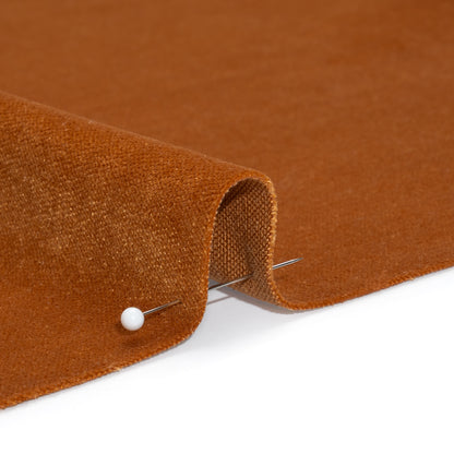 Low Pile Upholstery Velvet - Tangerine - Somerset Collection Detail