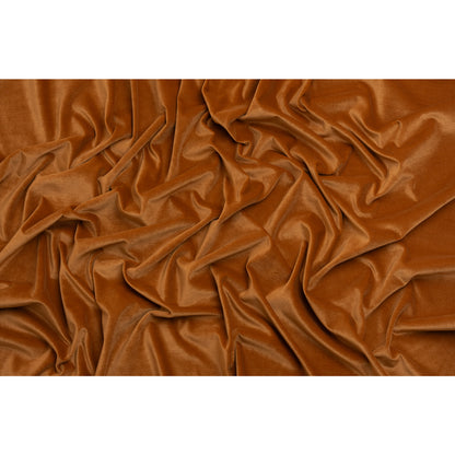 Low Pile Upholstery Velvet - Tangerine - Somerset Collection Full