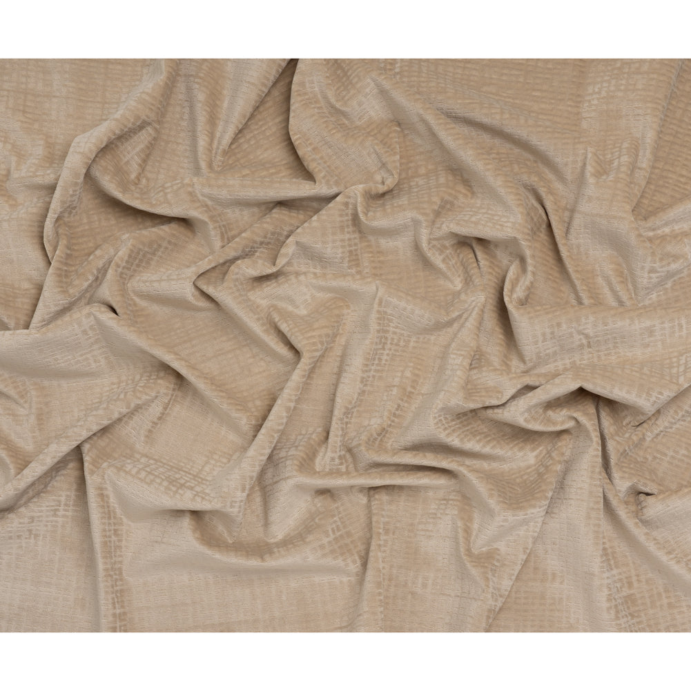 Polyester Upholstery Chenille - Birch Grid Texture - Carolina Collection - Full