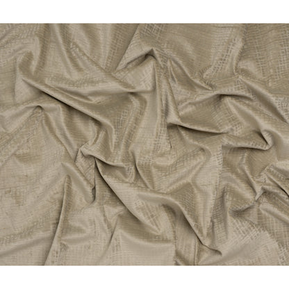 Polyester Upholstery Chenille - Fog Grid Texture - Carolina Collection