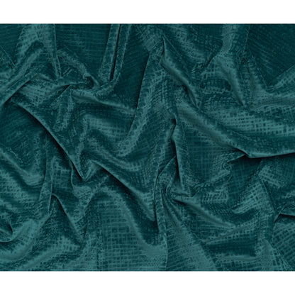 Polyester Upholstery Chenille - Oceanic Grid Texture - Carolina Collection