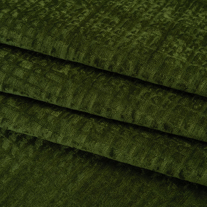 Polyester Upholstery Chenille - Shamrock Grid Texture - Carolina Collection