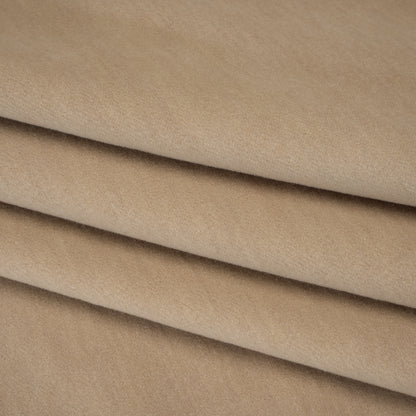 Wool and Cotton Upholstery Velveteen - Bisque - Dakota Collection