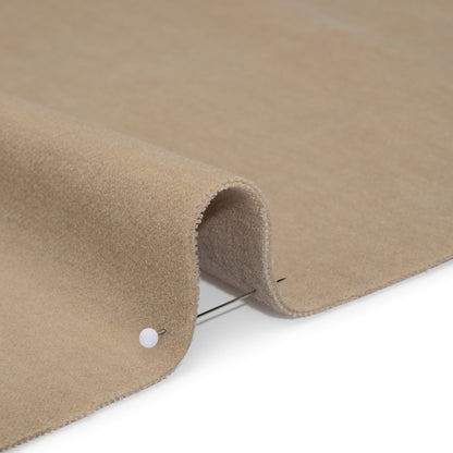 Wool and Cotton Upholstery Velveteen - Bisque - Dakota Collection