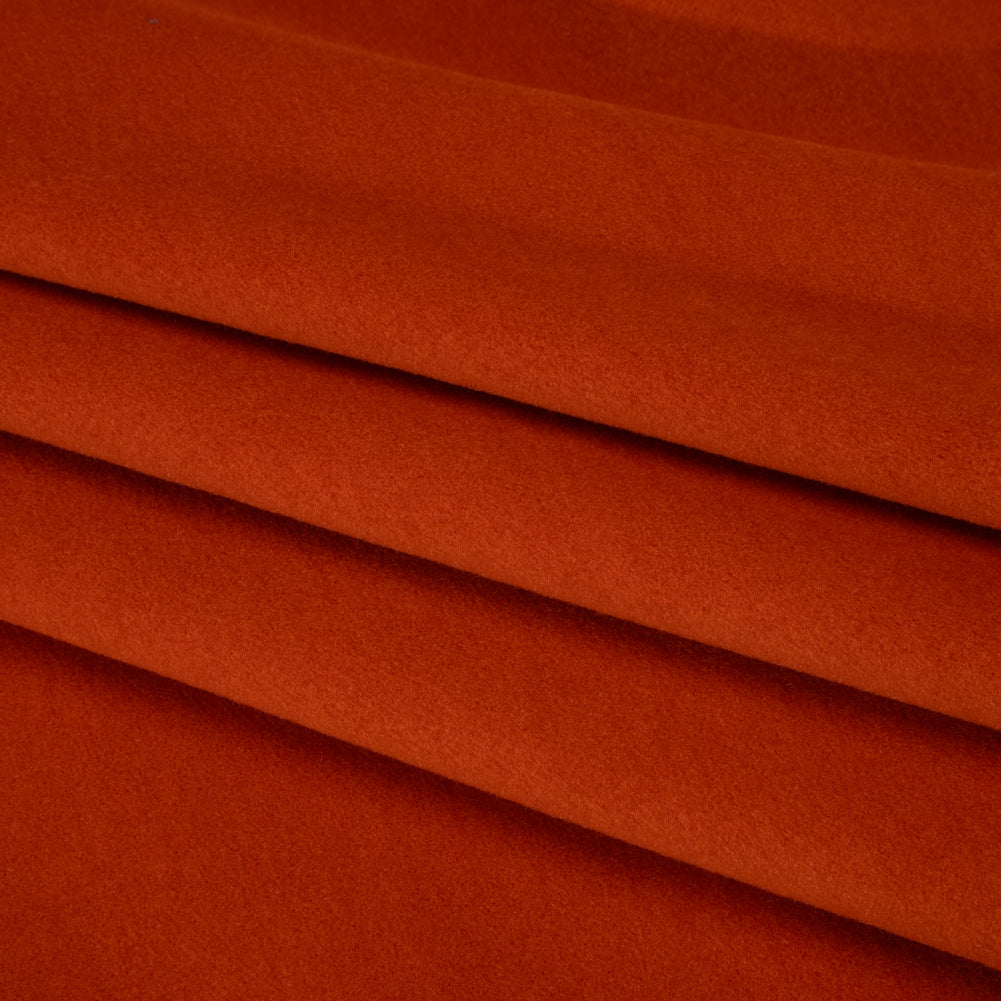 Wool and Cotton Upholstery Velveteen - Blaze - Dakota Collection - Folded