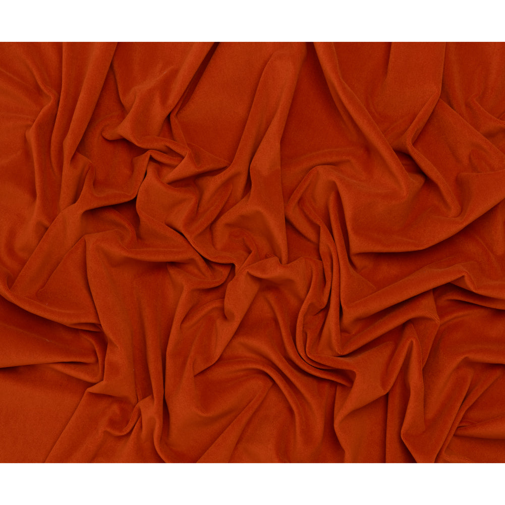 Wool and Cotton Upholstery Velveteen - Blaze - Dakota Collection - Full