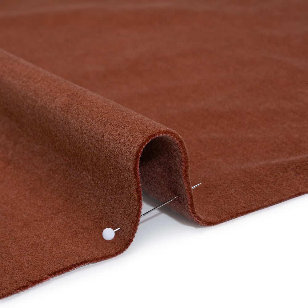 Wool and Cotton Upholstery Velveteen - Dusty Rose - Dakota Collection - Detail