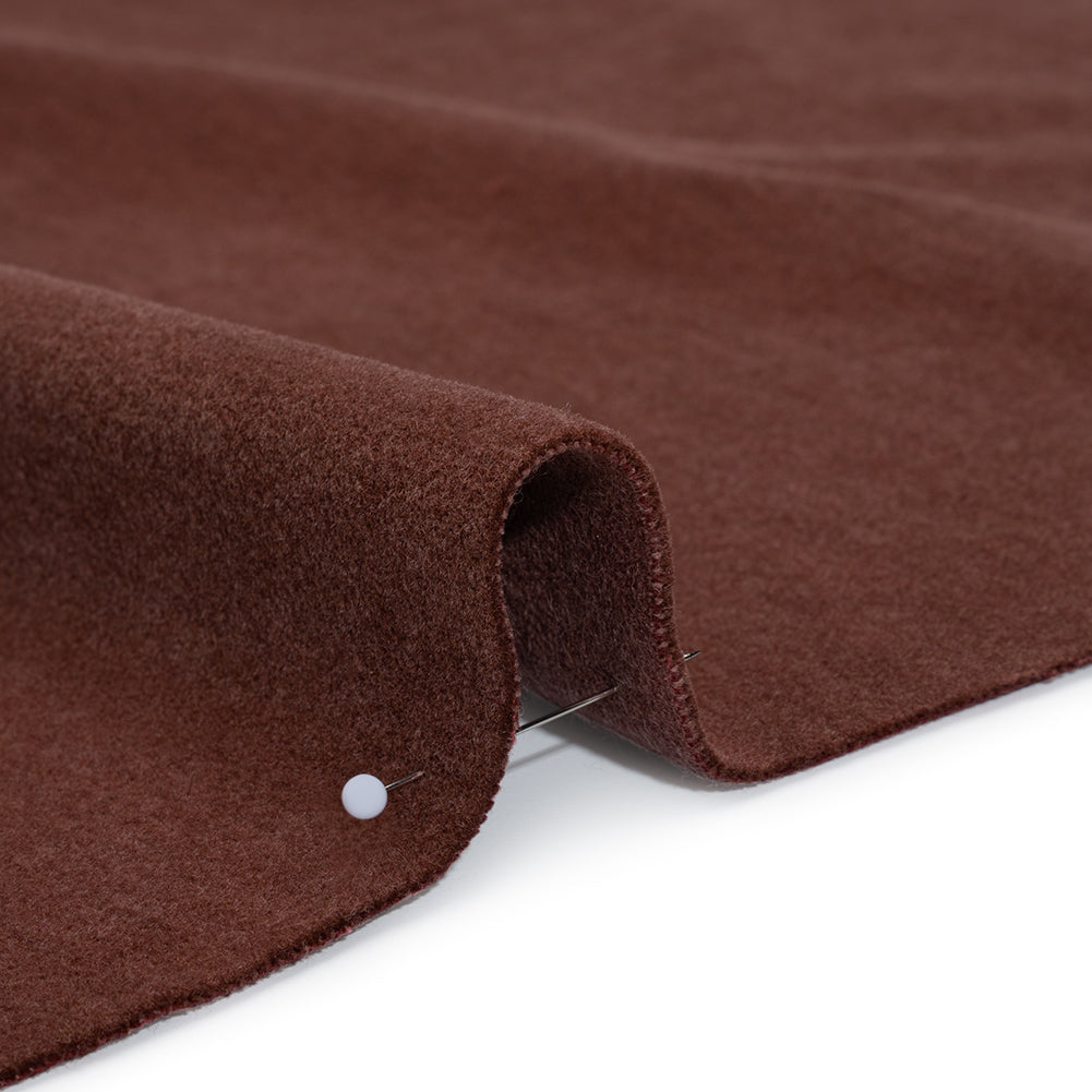Wool and Cotton Upholstery Velveteen - Elderberry - Dakota Collection - Detail
