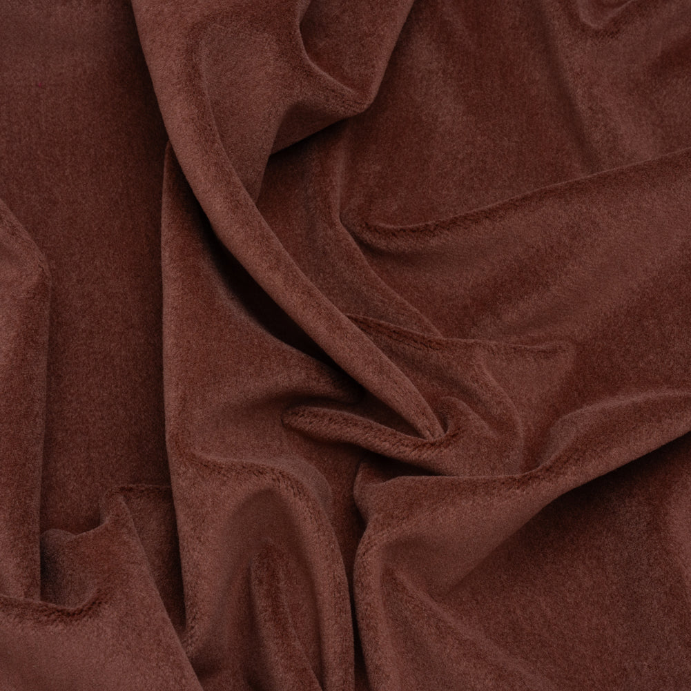 Wool and Cotton Upholstery Velveteen - Elderberry - Dakota Collection