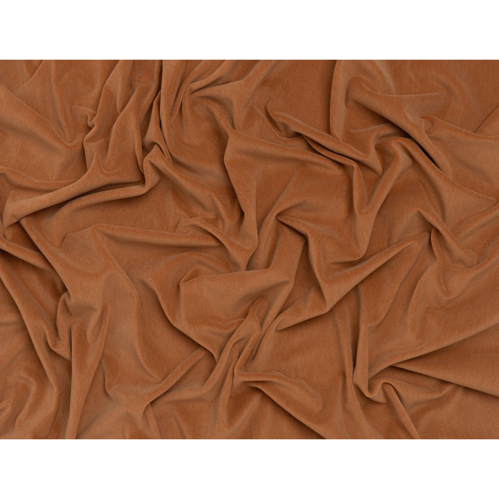 Wool and Cotton Upholstery Velveteen - Guava - Dakota Collection - Full