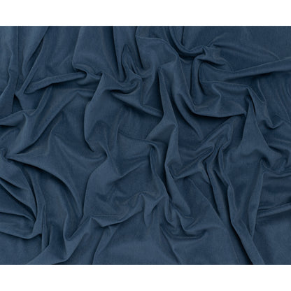 Wool and Cotton Upholstery Velveteen - Midnight - Dakota Collection