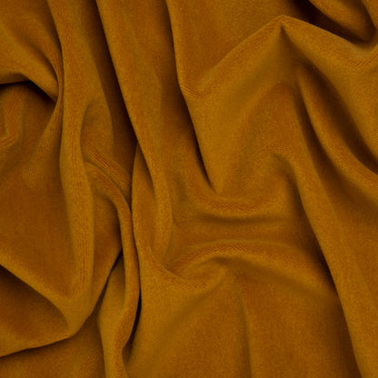 Wool and Cotton Upholstery Velveteen - Ochre - Dakota Collection
