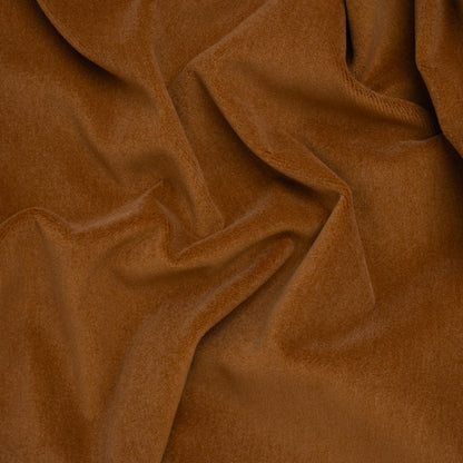 Wool and Cotton Upholstery Velveteen - Saddle - Dakota Collection