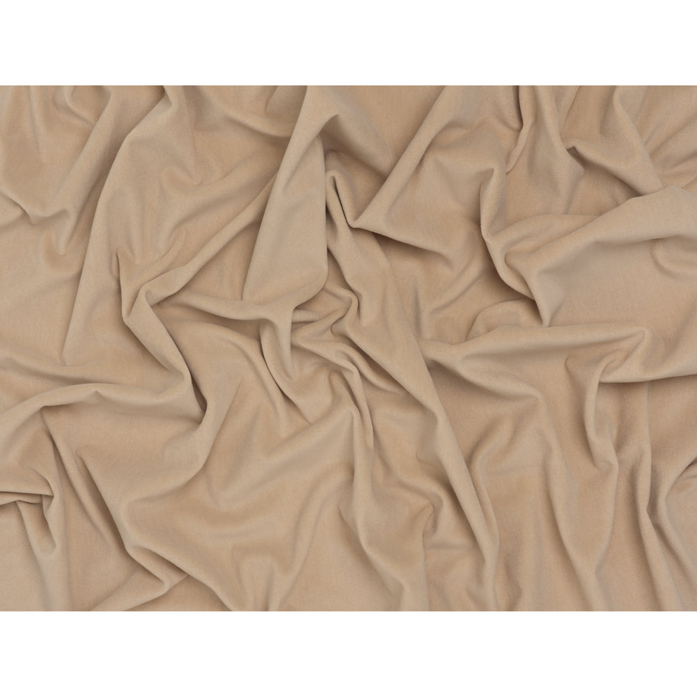 Wool and Cotton Upholstery Velveteen - Sand - Dakota Collection - Full