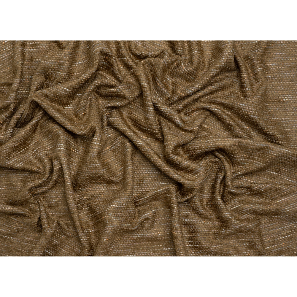 Recycled Olefin and Acrylic Upholstery Boucle and Chenille Tweed - Pebble Stripes - Virginia Collection Full