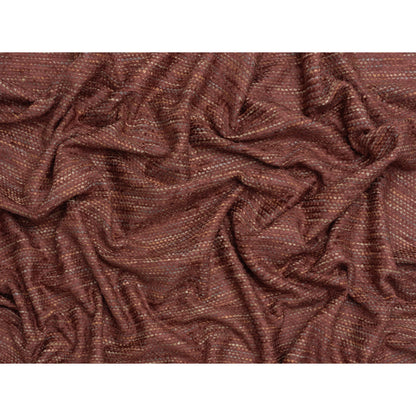 Recycled Olefin and Acrylic Upholstery Boucle and Chenille Tweed - Sangria Stripes - Virginia Collection Full