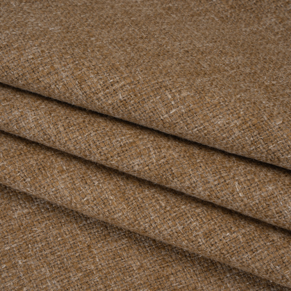 Polyester and Linen Textured Upholstery Woven - Drift - Georgia Collection Folded