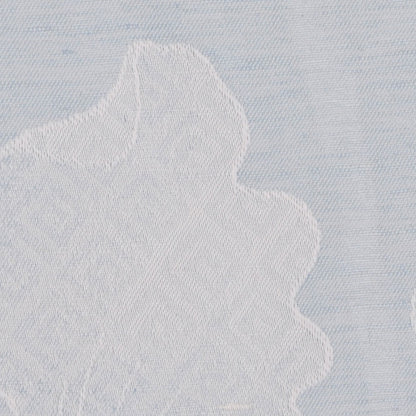 Italian Milky Green and Phantom Green Floral Jacquard Detail
