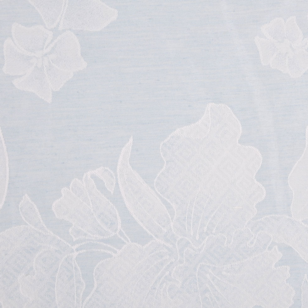 Italian Milky Green and Phantom Green Floral Jacquard