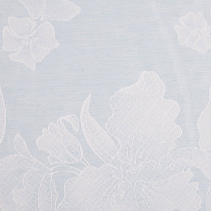 Italian Milky Green and Phantom Green Floral Jacquard