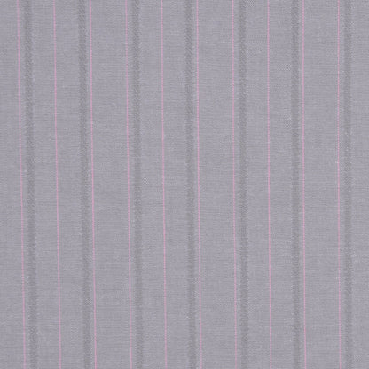 Grayhound/Chalk Blue Striped Shirting