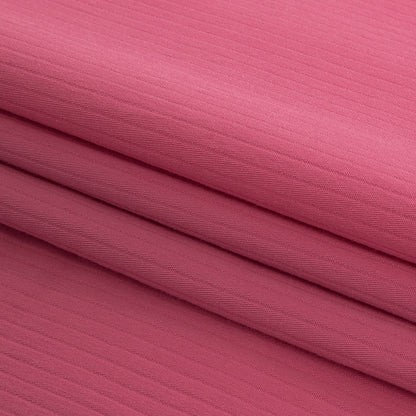 Bubblegum Solid Woven Folded
