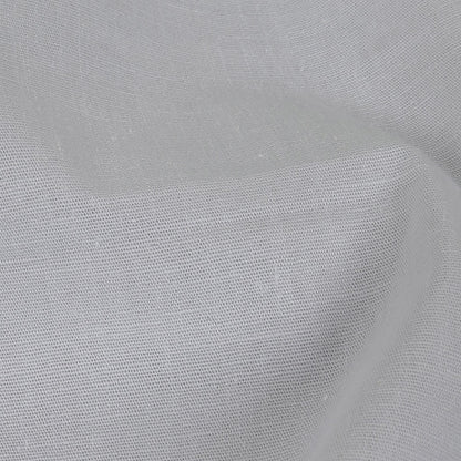 White Cotton-Lycra Poplin Detail