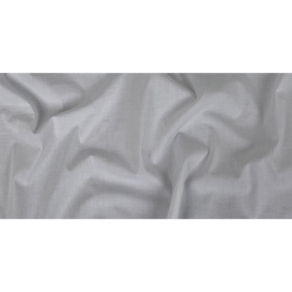White Cotton-Lycra Poplin Full