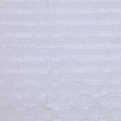 Carolina Herrera Metallic Off-White Striped Cotton Woven