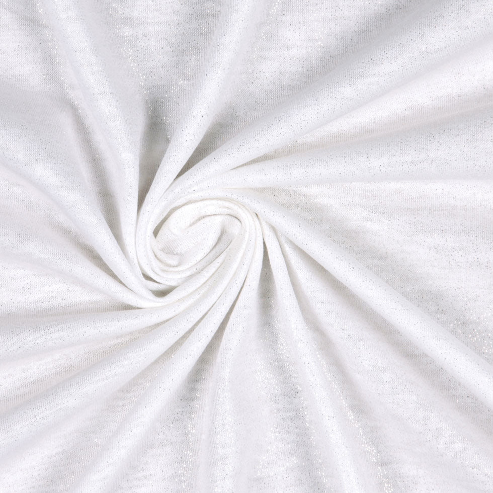 White/Gold Solid Jersey Detail