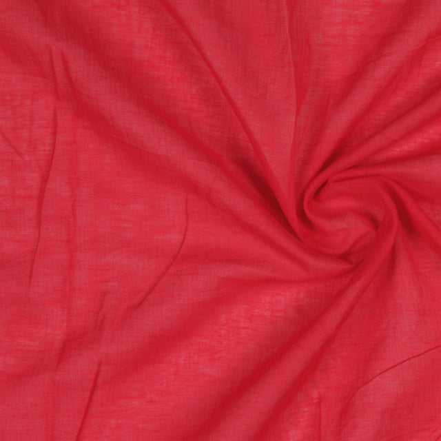 Ski Patrol Red Cotton Voile