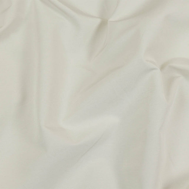 White Asparagus Cotton and Polyester Faille
